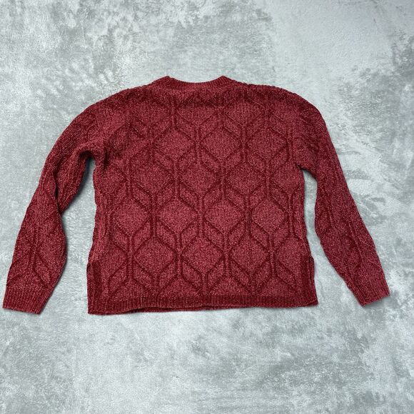 Weatherproof Women's S Pullover Sweater Red H1020 - Picture 9 of 9